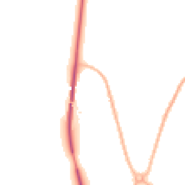 Night-time road noise heatmap for SY11 3NX