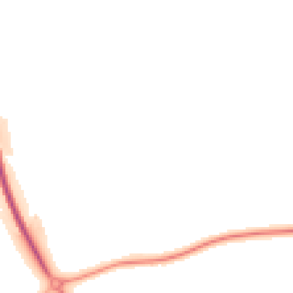 Night-time road noise heatmap for SY11 4AE