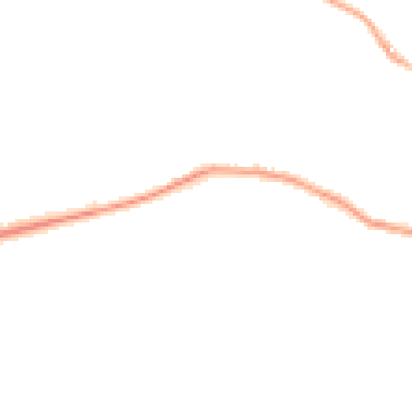 Night-time road noise heatmap for SY11 4BE