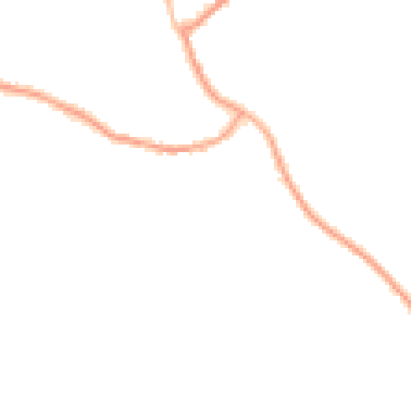 Night-time road noise heatmap for SY11 4FN