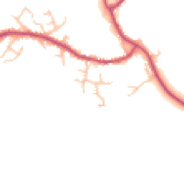 Daytime road noise heatmap for SY11 4PU