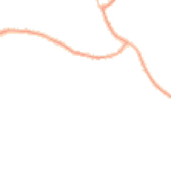 Night-time road noise heatmap for SY11 4PU