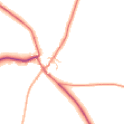 Daytime road noise heatmap for SY15 6BL