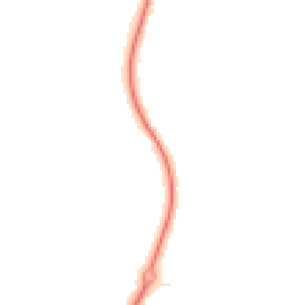 Night-time road noise heatmap for SY2 5BL