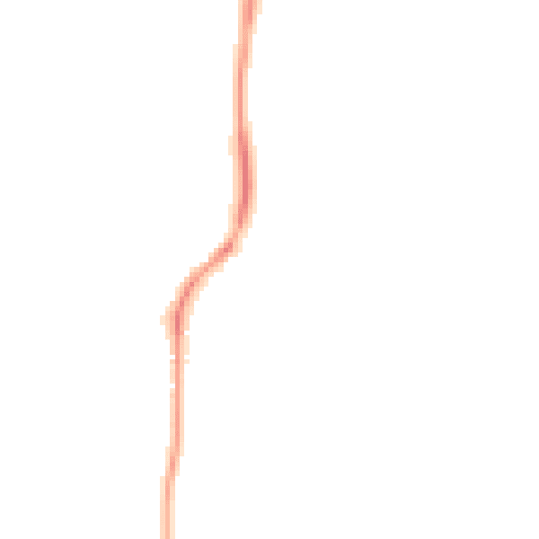 Night-time road noise heatmap for SY3 0AN