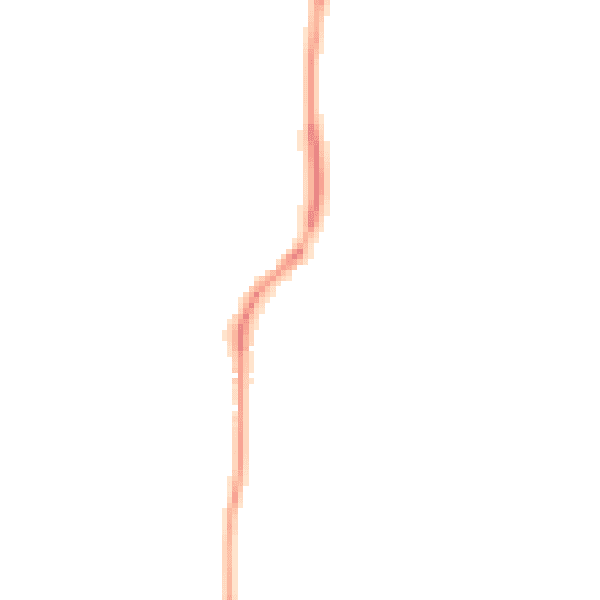 Night-time road noise heatmap for SY3 0DG