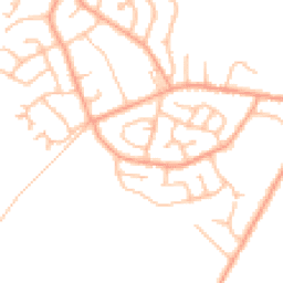 Daytime road noise heatmap for SY3 0PH