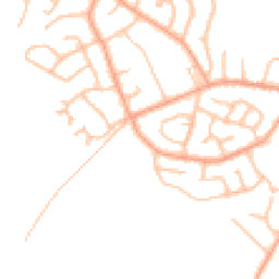 Daytime road noise heatmap for SY3 0PJ