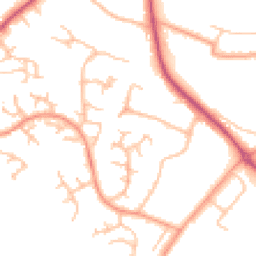 Daytime road noise heatmap for SY3 6AG