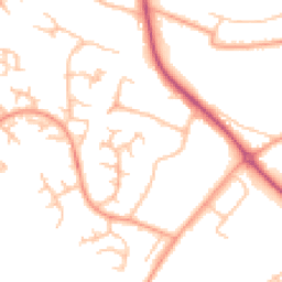 Daytime road noise heatmap for SY3 6AH