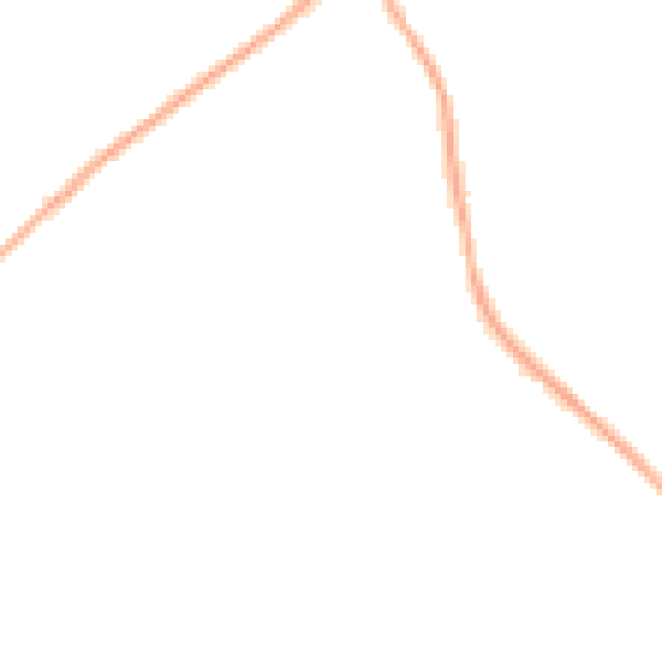 Night-time road noise heatmap for SY3 6AN