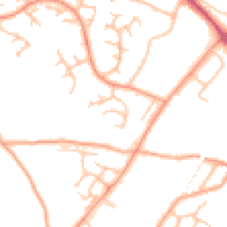 Daytime road noise heatmap for SY3 6BN
