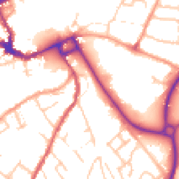 Daytime road noise heatmap for SY3 7BU