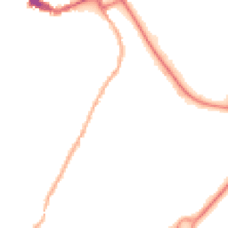 Night-time road noise heatmap for SY3 7PE