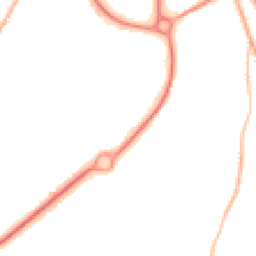 Night-time road noise heatmap for SY3 7QE