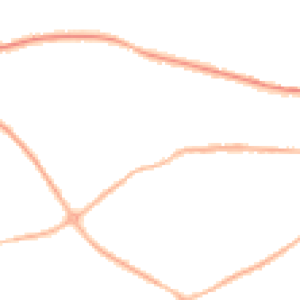 Night-time road noise heatmap for SY3 8FG