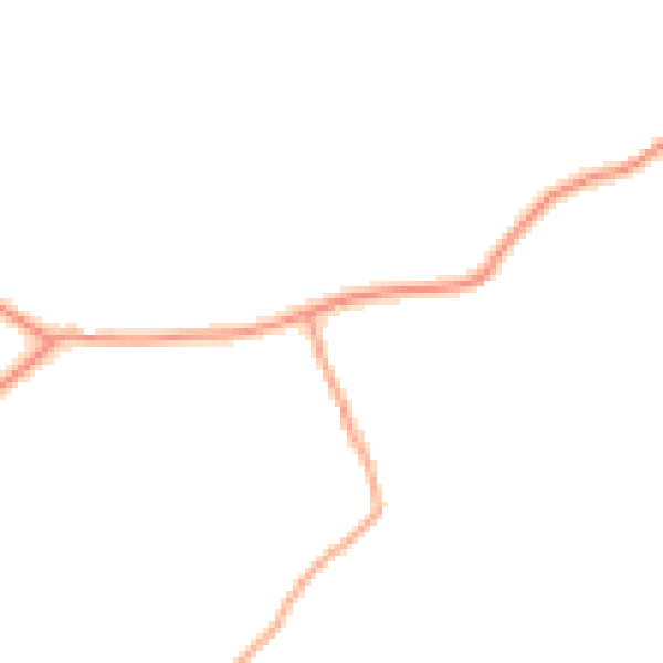 Daytime road noise heatmap for SY4 3AS