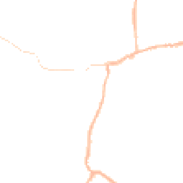 Night-time road noise heatmap for SY4 5EE