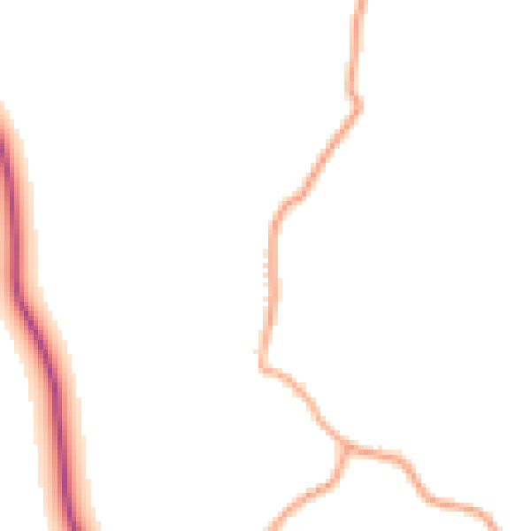 Daytime road noise heatmap for SY4 5NR