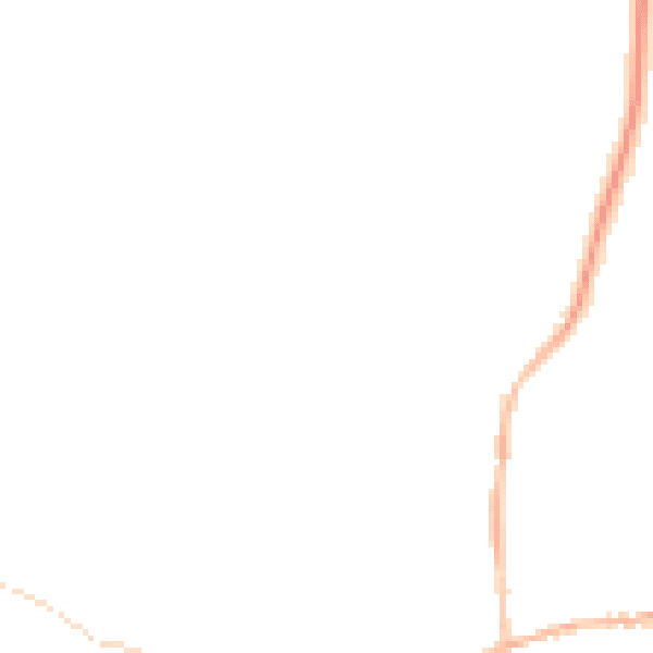 Night-time road noise heatmap for SY4 5YP