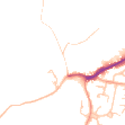 Daytime road noise heatmap for SY5 0AE