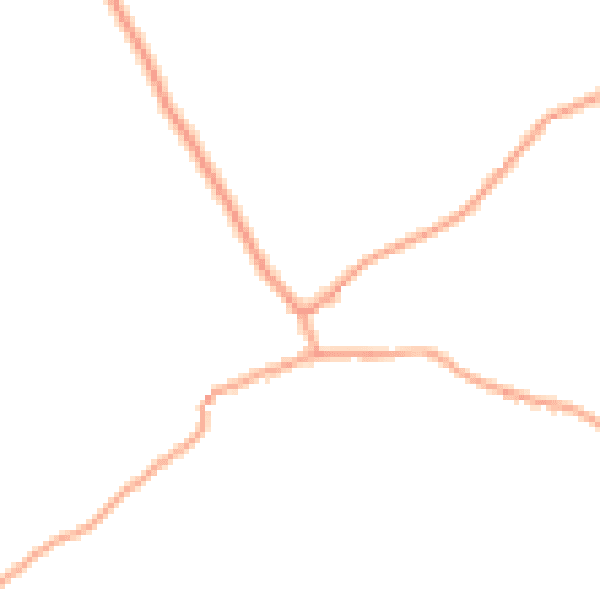 Daytime road noise heatmap for SY5 0AR