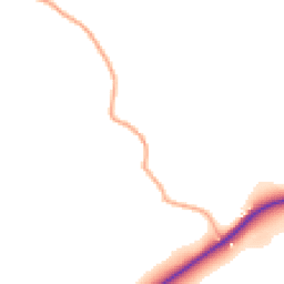 Daytime road noise heatmap for SY5 0BX