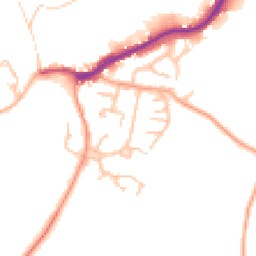 Daytime road noise heatmap for SY5 0DB