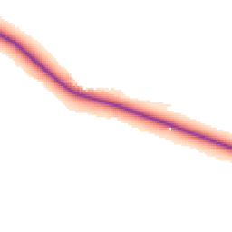 Daytime road noise heatmap for SY5 6AF