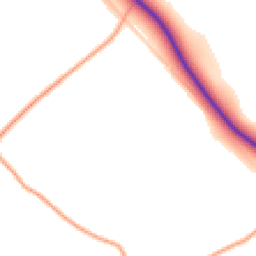 Daytime road noise heatmap for SY5 6HP