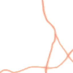Daytime road noise heatmap for SY5 6JD
