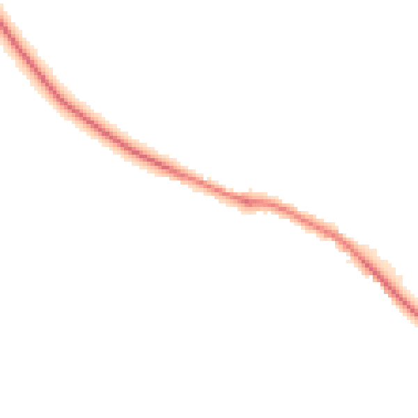Night-time road noise heatmap for SY5 6LR