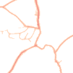 Daytime road noise heatmap for SY5 7AA