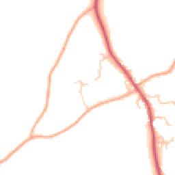 Daytime road noise heatmap for SY5 7LE