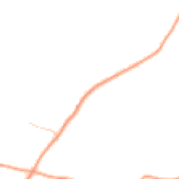 Daytime road noise heatmap for SY5 8AU