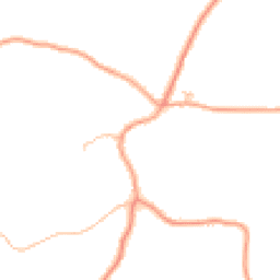 Daytime road noise heatmap for SY5 8EX
