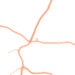 Daytime road noise heatmap for SY5 8FA