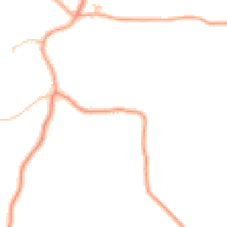 Daytime road noise heatmap for SY5 8HA