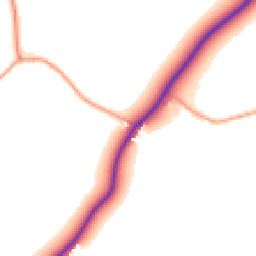 Daytime road noise heatmap for SY5 8HR