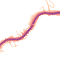 Daytime road noise heatmap for SY5 8LR