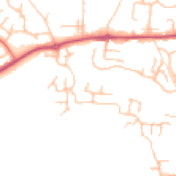 Daytime road noise heatmap for SY5 8QF