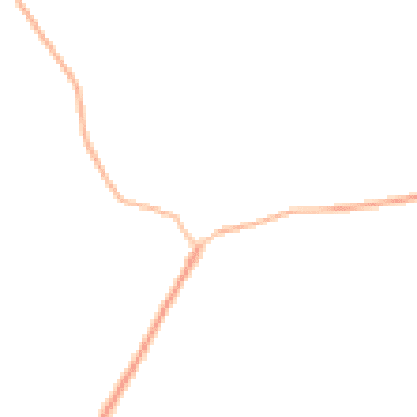 Night-time road noise heatmap for SY5 9DF