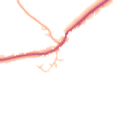 Daytime road noise heatmap for SY5 9JU