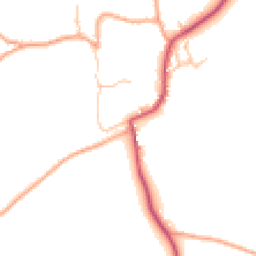 Daytime road noise heatmap for SY7 0AD