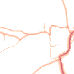 Daytime road noise heatmap for SY7 0AF