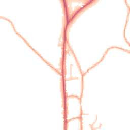 Daytime road noise heatmap for SY7 0LQ