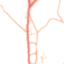 Daytime road noise heatmap for SY7 0NN