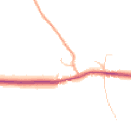 Daytime road noise heatmap for SY7 8AT