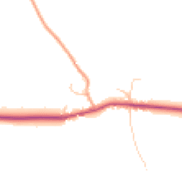 Daytime road noise heatmap for SY7 8AU