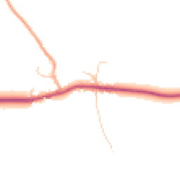 Daytime road noise heatmap for SY7 8EA